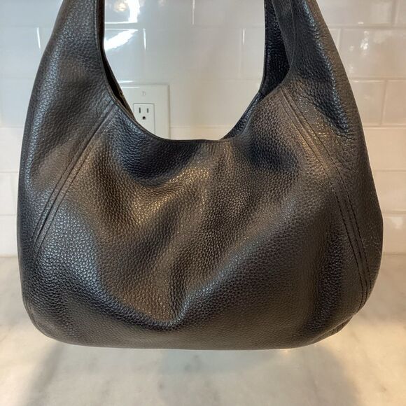 Michael Kors Fulton Pebbled Leather Slouchy Shoulder Bag EUC - Picture 2 of 15